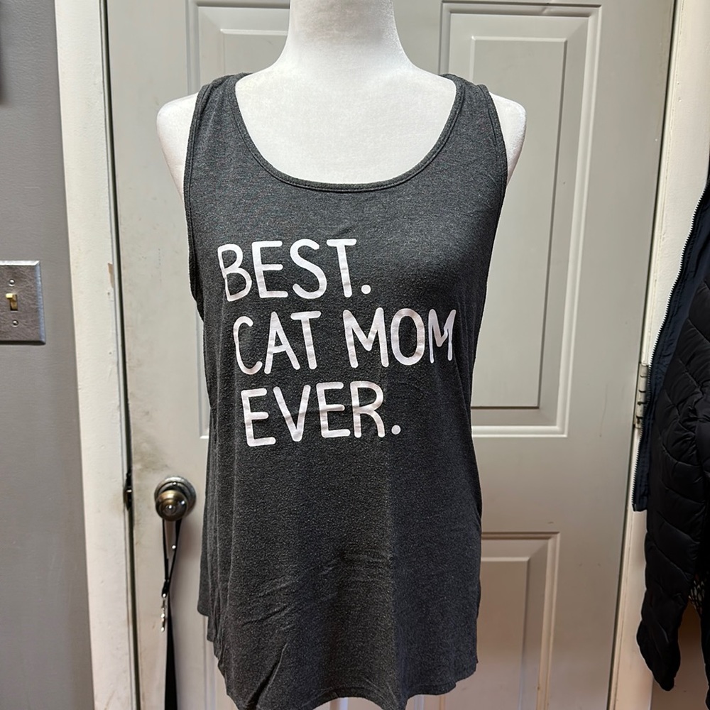 Best Cat Mom Ever tank